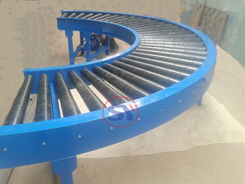 Crate Roller Transfer Conveyor Motrised Table Conveyer