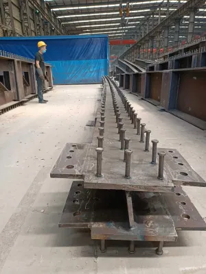  Stahlkonstruktion Produktion und Bau Rainshed Sports Stadium Stahlkomponenten