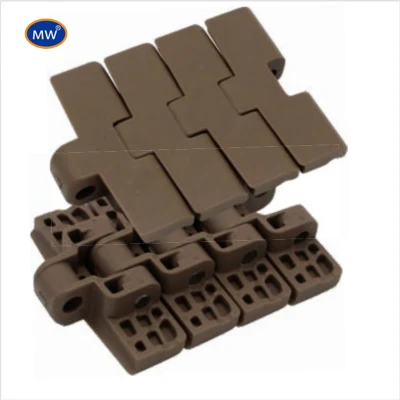 Magnetische Sideflex-Ketten der Serie 783 aus Kunststoff für die Flaschenübertragung
