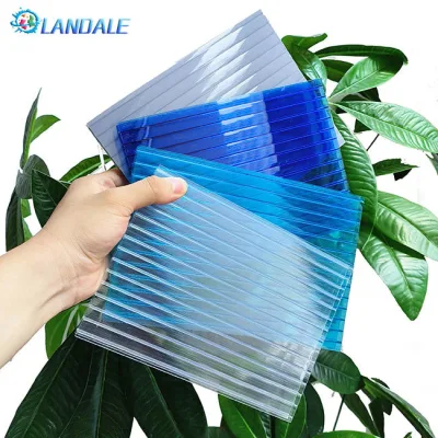  Doppelseitig UV-Schutz 8mm Twinwall Alveolar Polycarbonat Platte