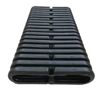 HDPE perforiertes Wellpappenrohr Flachrohr für die Entwässerung