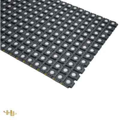  Flexibles Universal Ball Conveyor Band Aus Kunststoff, Roller Top Modulares Band Mit Fabrikpreis