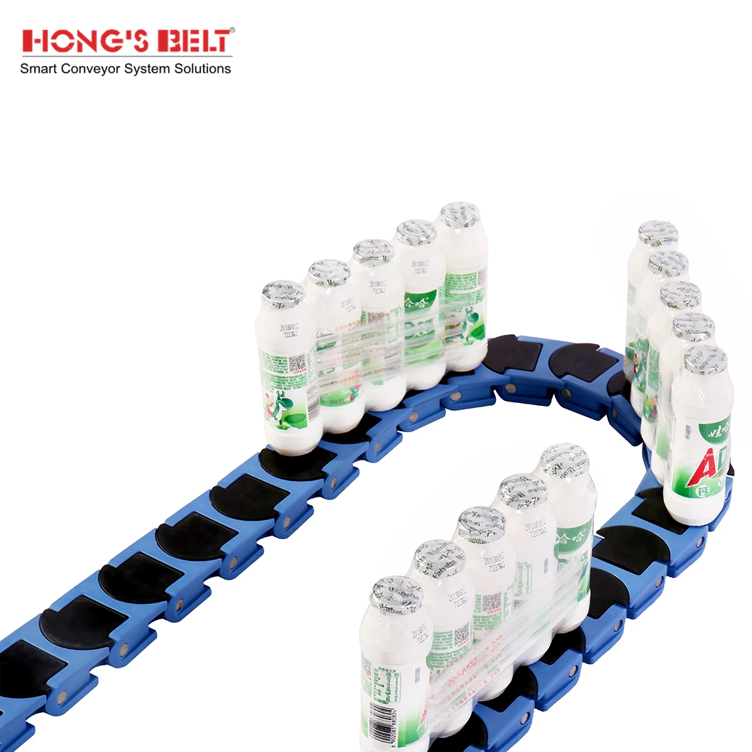 Hongsbelt Table Top Chain Suppliers Plastic Side Flex Flat Top Chain