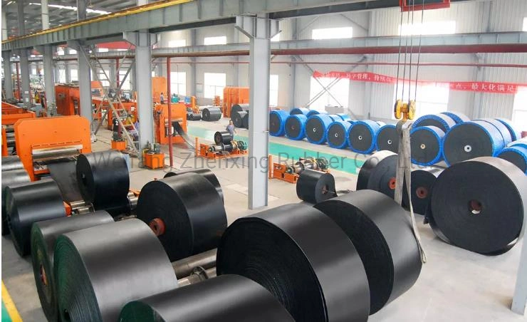 Hot Sale Cheap Ep Fabric Laminated Steel Cord Anti Abrasion Wearing Resistant Rubber Chevron Profiled Pattern Conveyor Belt for Sand/Stone/Mining