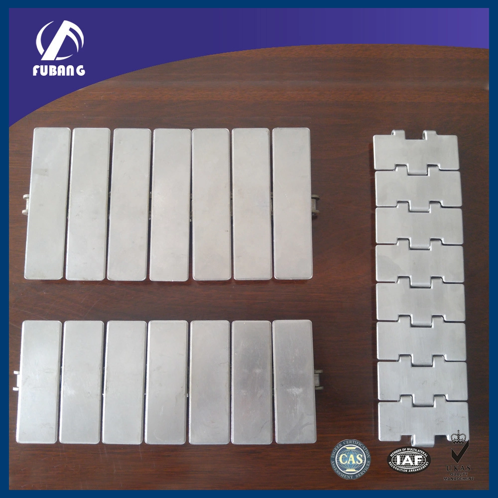 Flexible Table Top Chain Stainless Steel Conveyor Flat Top Chain