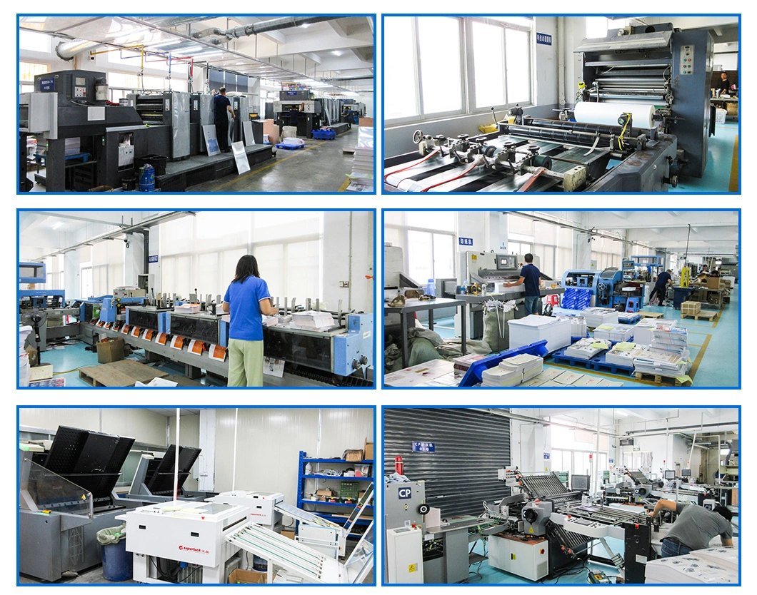Factory Supply Company Product Manual Printing and User Manual