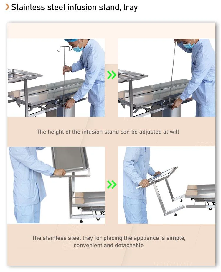 Veterinary Equipment Temperature Control Veterinary Surgery Table Customized Vet Operating Table for Animals