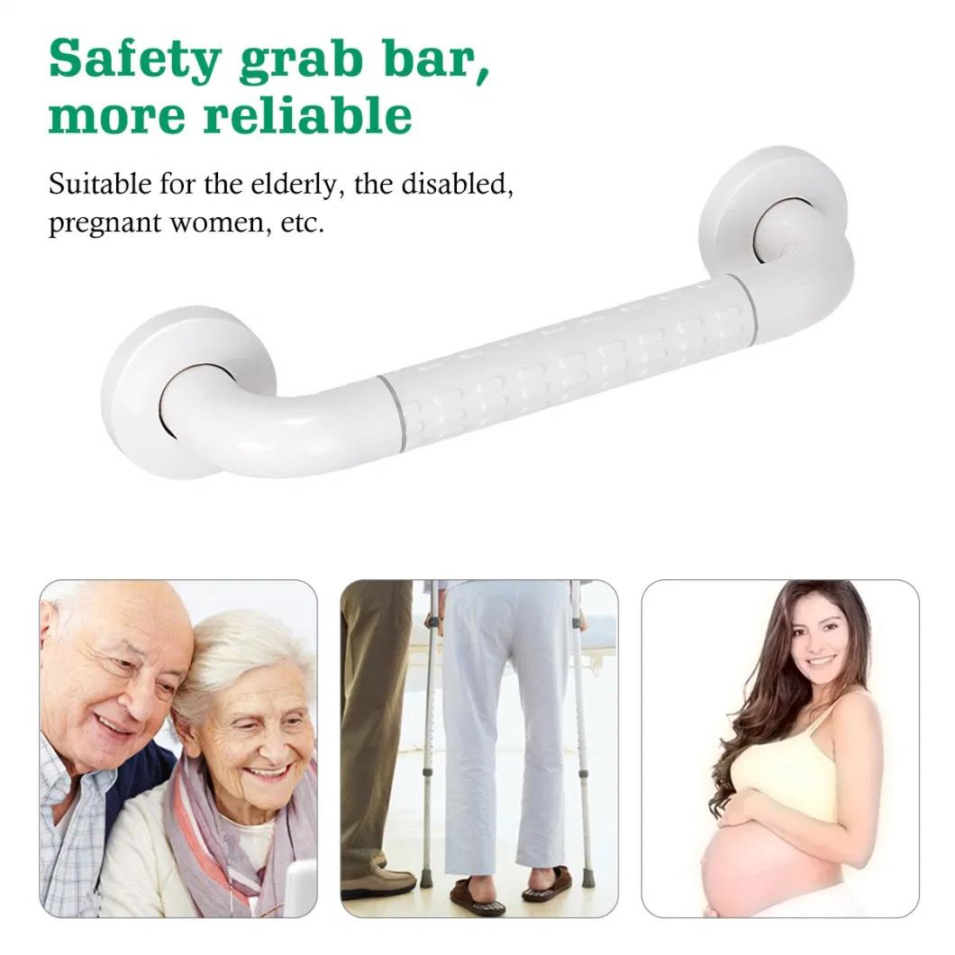 Non-Slip PVC Disable Grab Bar Plastic Elderly Medical Support Rail