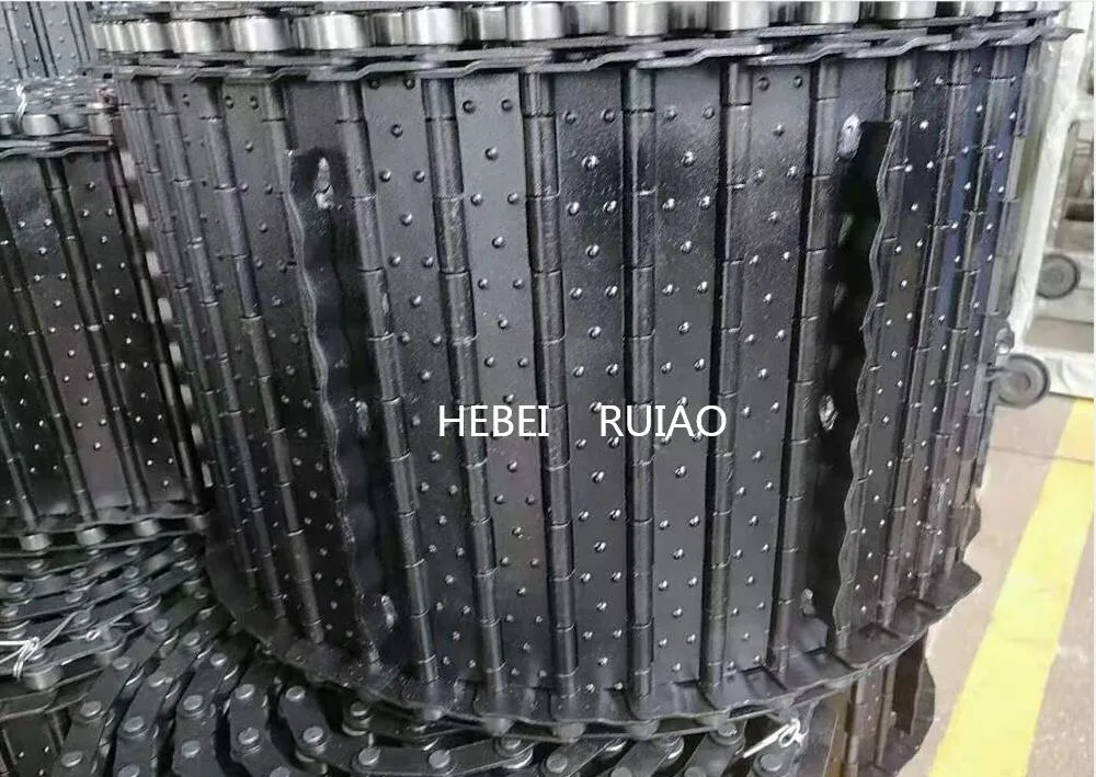 CNC Hinged Belting Hinge Steel Conveyor Slats Belts Chip Conveyor Belt Industrial Conveyor Chain