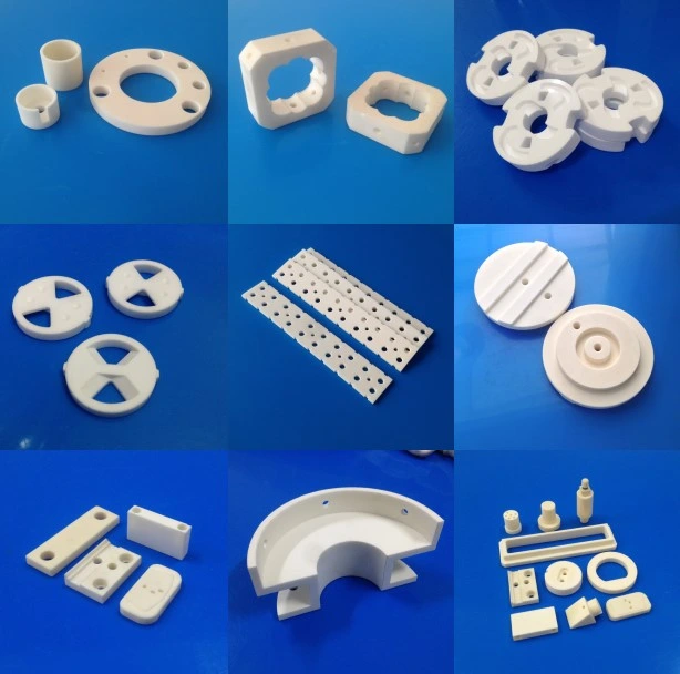 Insulating and Wear-Resistant Ceramic Parts to The Drawing to Sample Material Non-Standard Custom Processing of White Zirconia Ceramic Strip