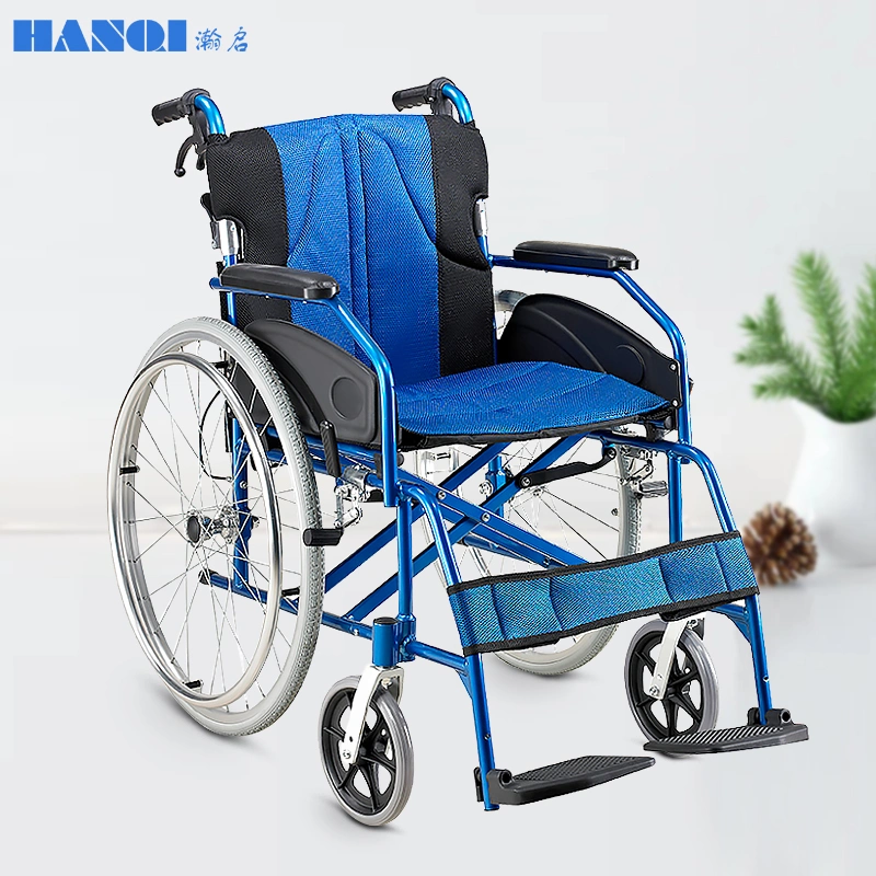 Hq868L Homecare Manual Lightweight Fordablewheelchair for Pariatric Person