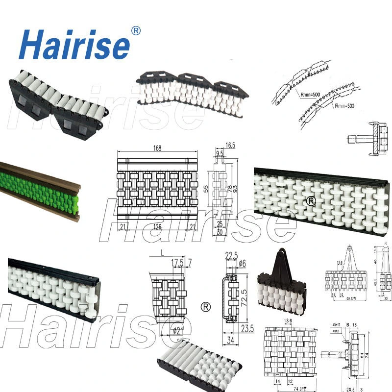 Hairise Brand Conveyor Side Guide Plastic Profiles Chain Guide Manufacturer Wtih ISO Certificate