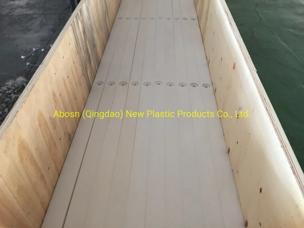 UHMWPE Chain Guides PE Roller Conveyor System Wear Resistance Strip