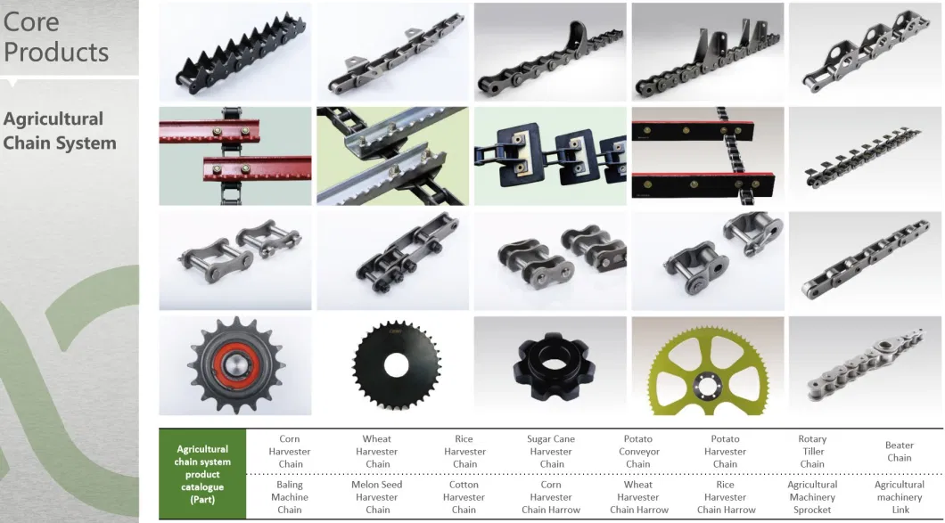 Agricultural Transmission Drive Conveyor Stainless Steel Industrial Auto Engine Motorcycle Roller Chain