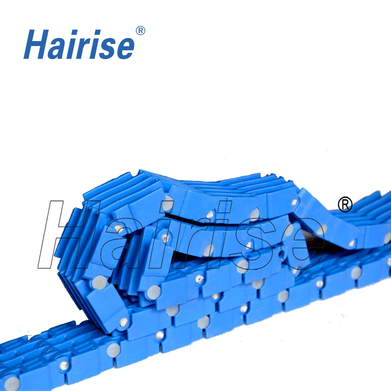 Har900 Series Blue Color Separation Plastic Conveyor Chain POM Material