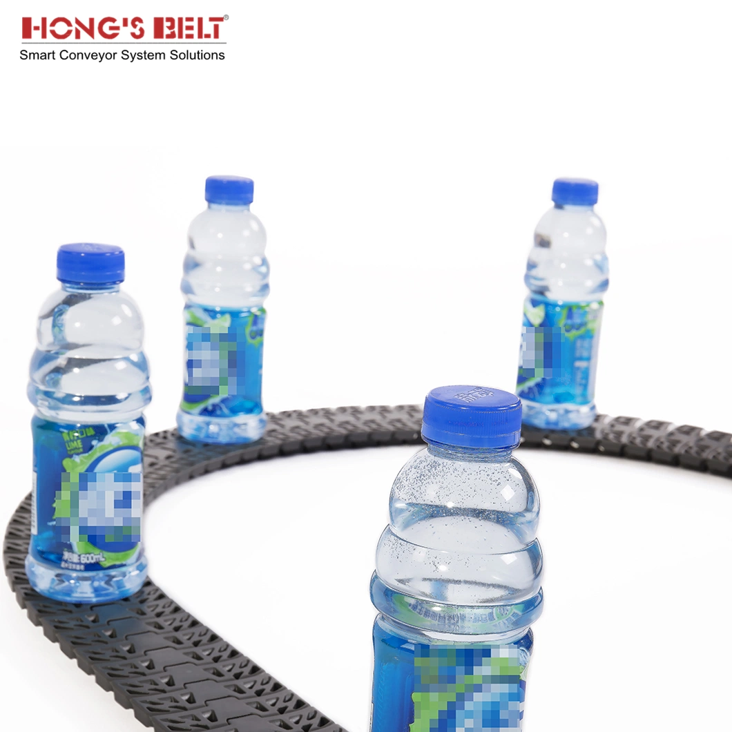 Hongsbelt HS-1050-K330 Plastic Antistatic Conveyor Chain Table Top Curve Conveyor Chain