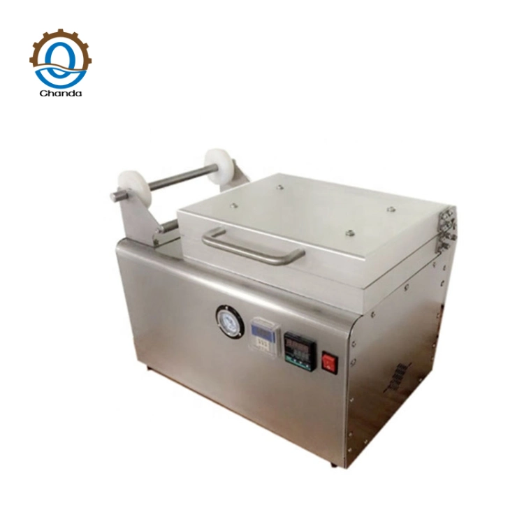 Easy Operated Seafood Meat Food Packing Manual Vacuum Skin Packaging Machine