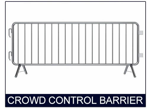 Temporary Fence with Firm Base/Powder Coated Pedestrian Barriers Fencing Export to New Zealand Canada Australia