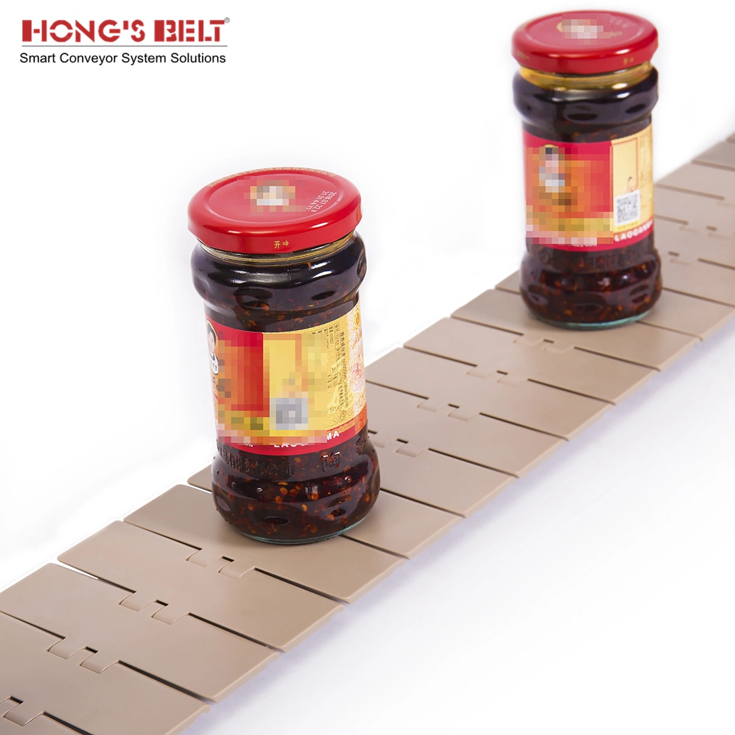 Hongsbelt 820-K450 Plastic Modular Conveyor Belt Flat Top Modular Chain