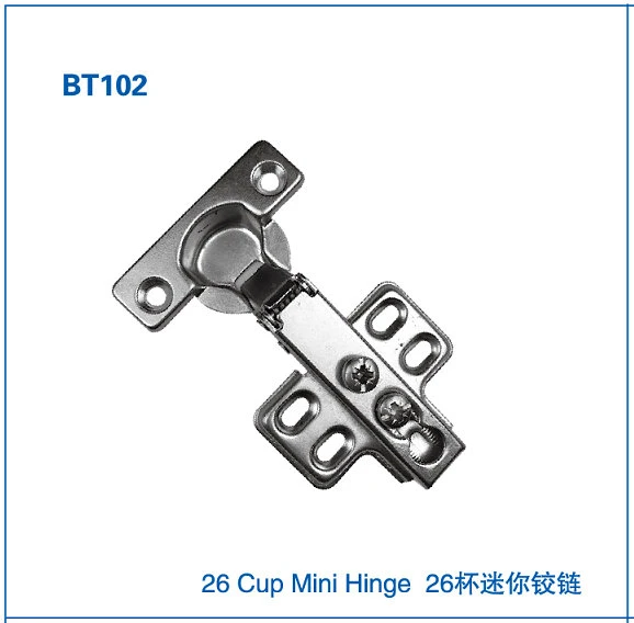 (BT102) 26mm Cup Mini Hinge Concealed Cabinet Furniture Hinge