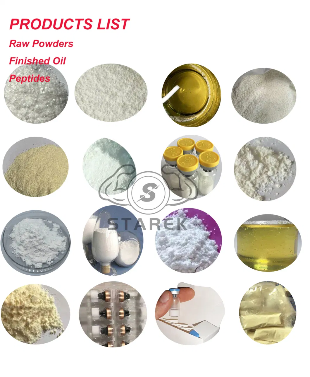 Pharmaceutical Chemicals Raw Powder with Ameria Russia UK Europe Domestic Shipping