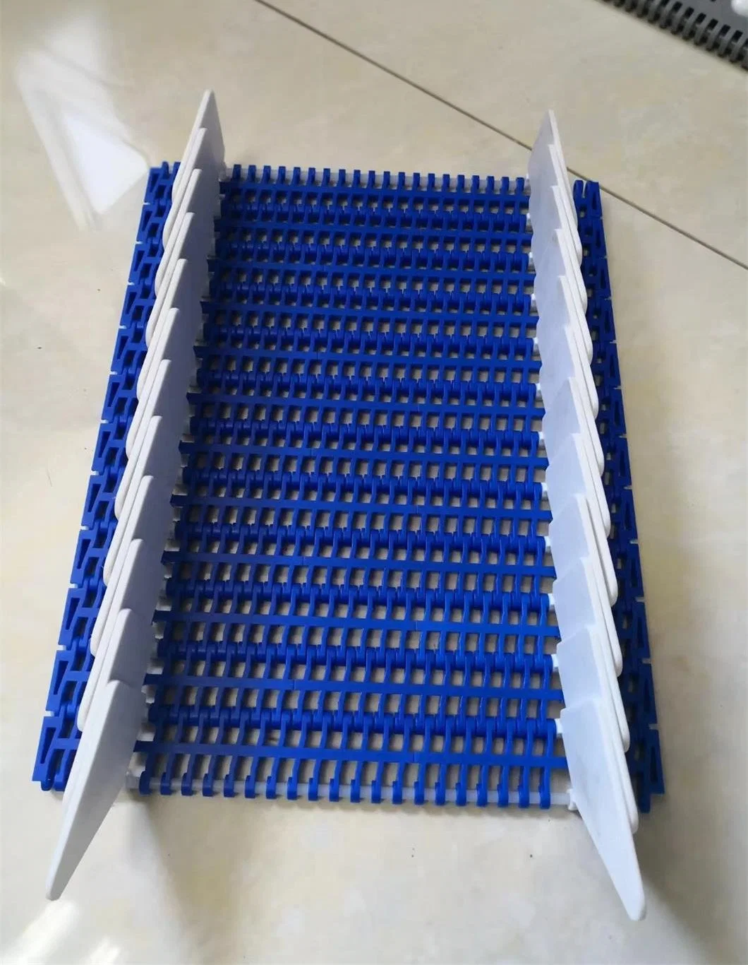 High Quality 27.2mm Pitch Plastic Flat Top Modular Belt for Food Packaging Sale