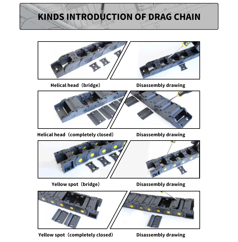 Cable Drag Chain Bridge Close 80*95/100/1257354