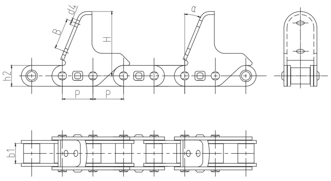 Agricultural Transmission Drive Conveyor Stainless Steel Industrial Auto Engine Motorcycle Roller Chain