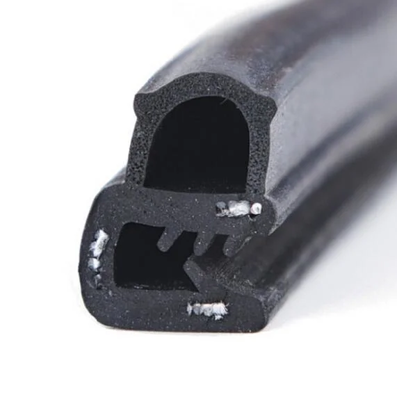 Wear-Resistant Co-Extrude EPDM Automotive Car Door Rubber Seal Strip