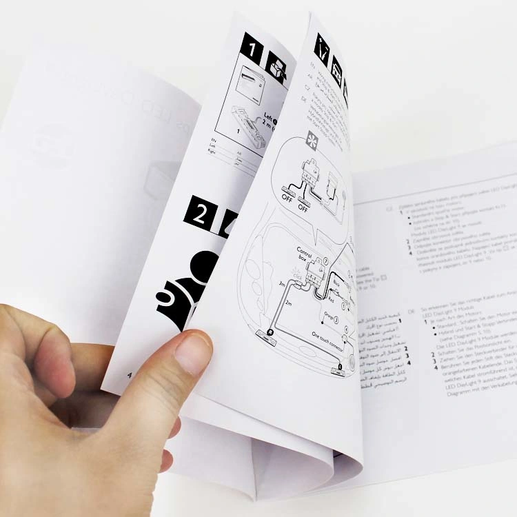 Custom Printing Products User&prime; S Manual User Instruction Manual with Low Price