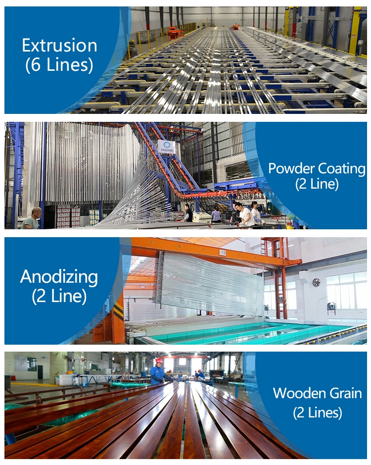 Powder Coating White Standard Rectangle Aluminum Curtain Rail Straight Track