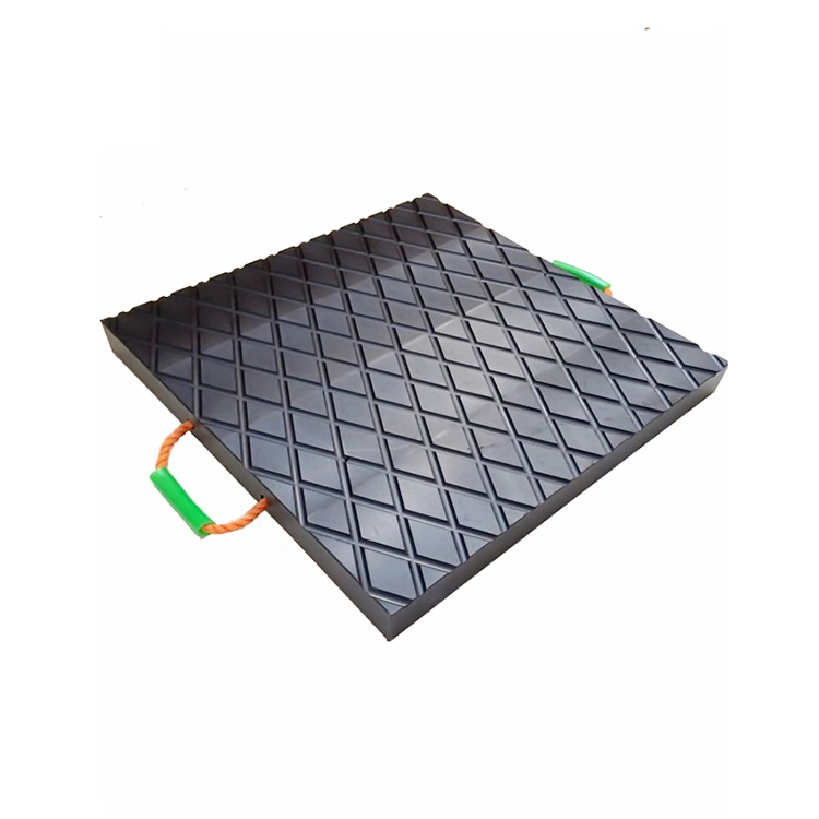 UHMWPE Crane Outrigger Pad / Polyethylene Crane Mat / HDPE Blocks