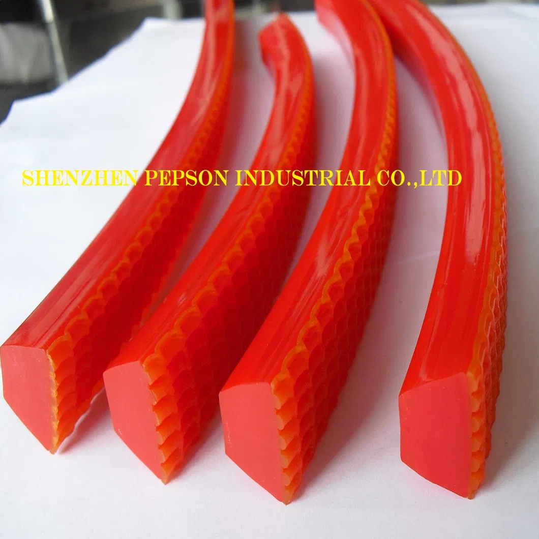 PU Belt with Rubber Supergrip /Honeycomb Belt