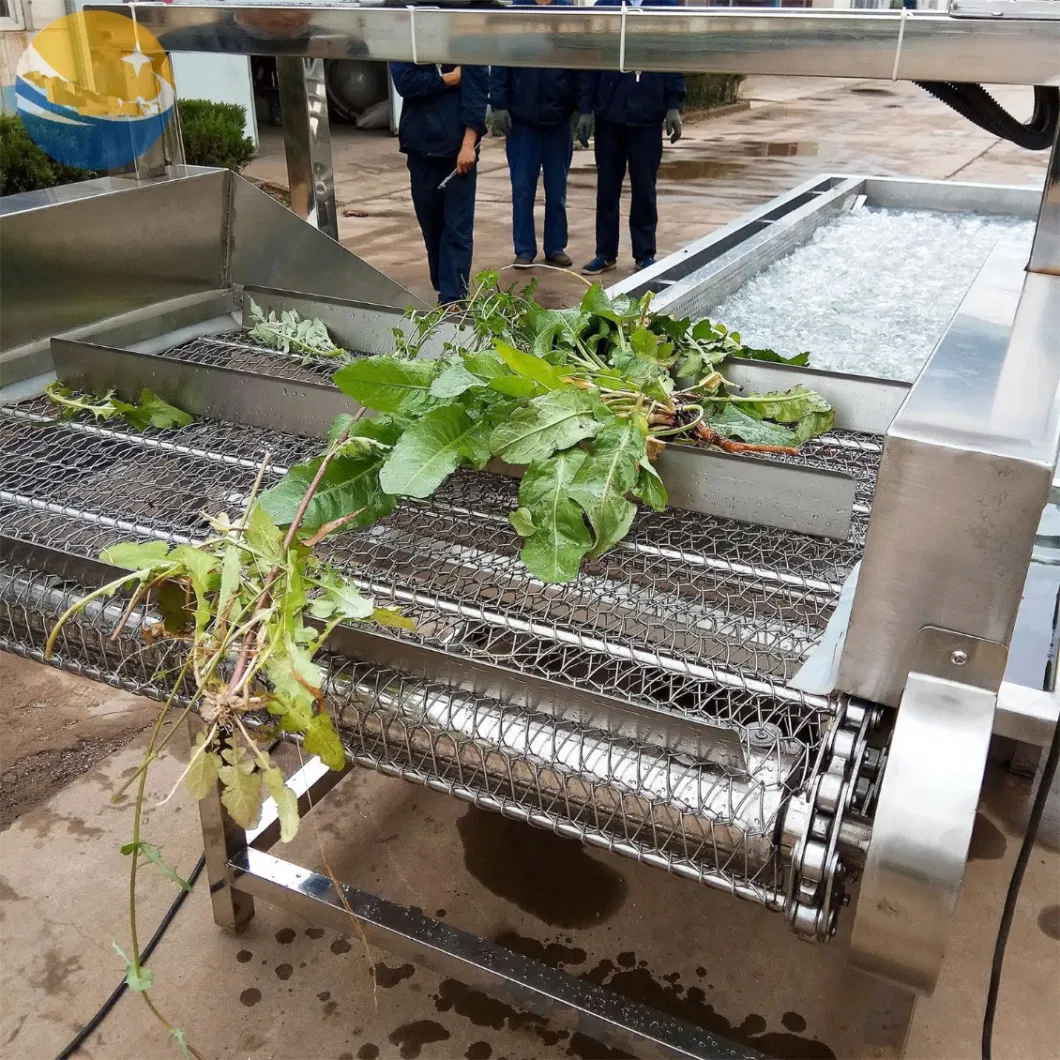 Stainless Steel Mesh Chain Turning Conveyor for Conveying Food