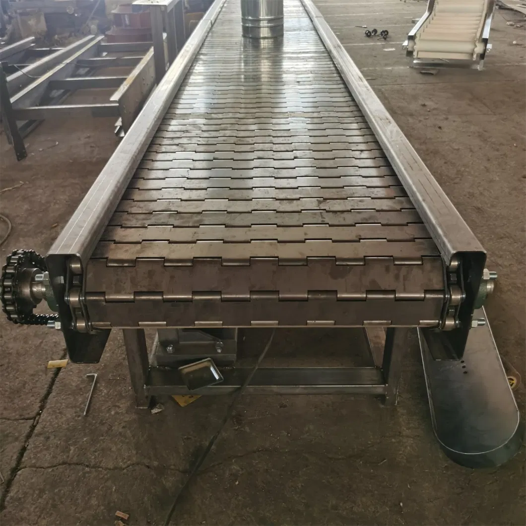 Stainless Steel Mesh Chain Turning Conveyor for Conveying Food