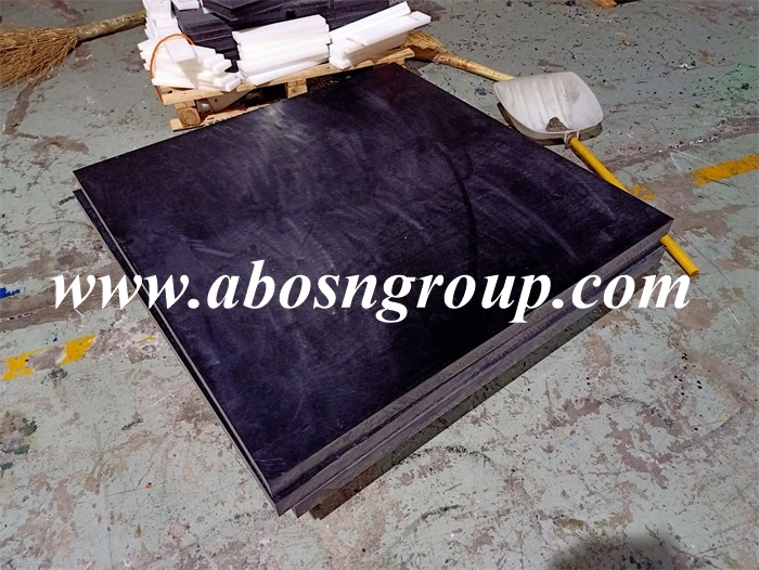 Manufacture Abrasion Resistance UHMWPE Plastic Profiles Wear Blocks