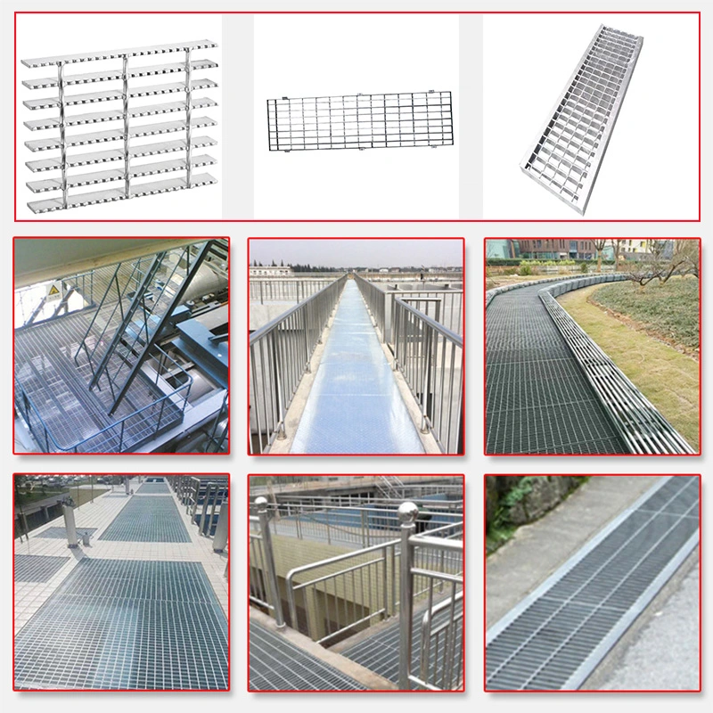 China Galvanized Steel Grating Weight Steel Grating Price / Steel Open Grid Flooring Steel Grating