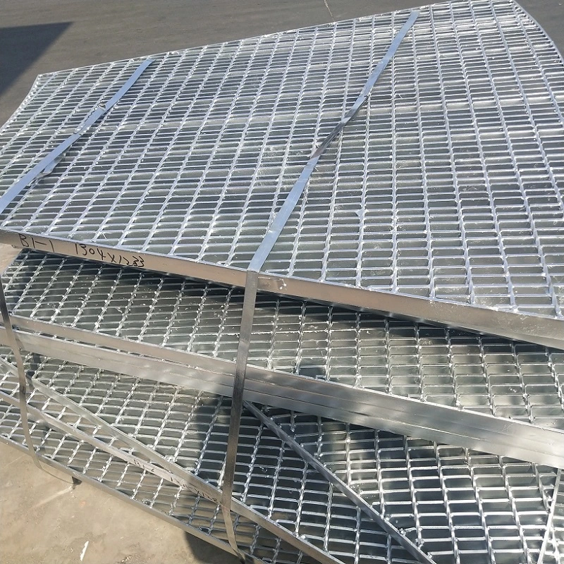 0.5m Width Steel Grating Is an Open Grid Assembly of Metal Bars