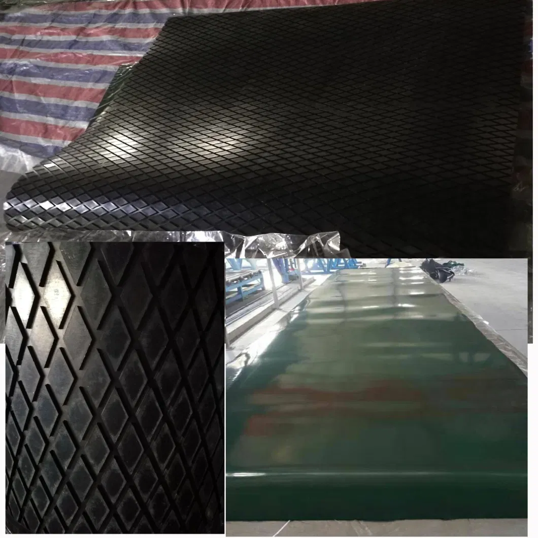 Conveyor Rubber Strip for Belt Skirting Pulley Lagging Wear Liner