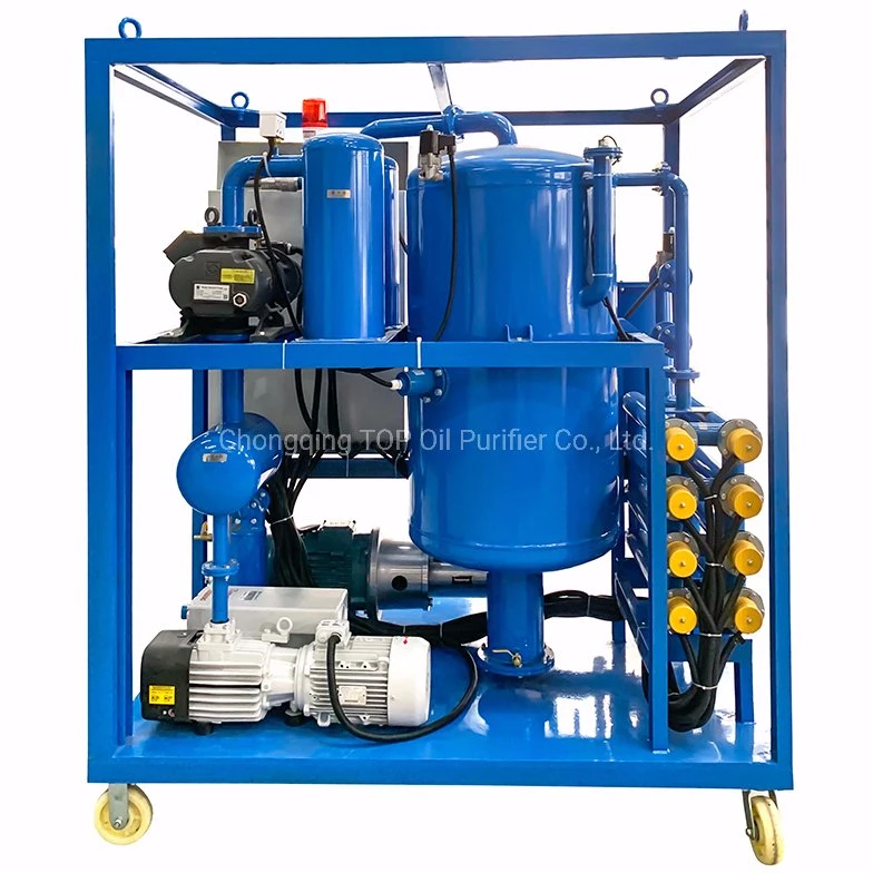 High Dehydration and Filtration Efficiency Vacuum Transformer Oil Flushing Unit