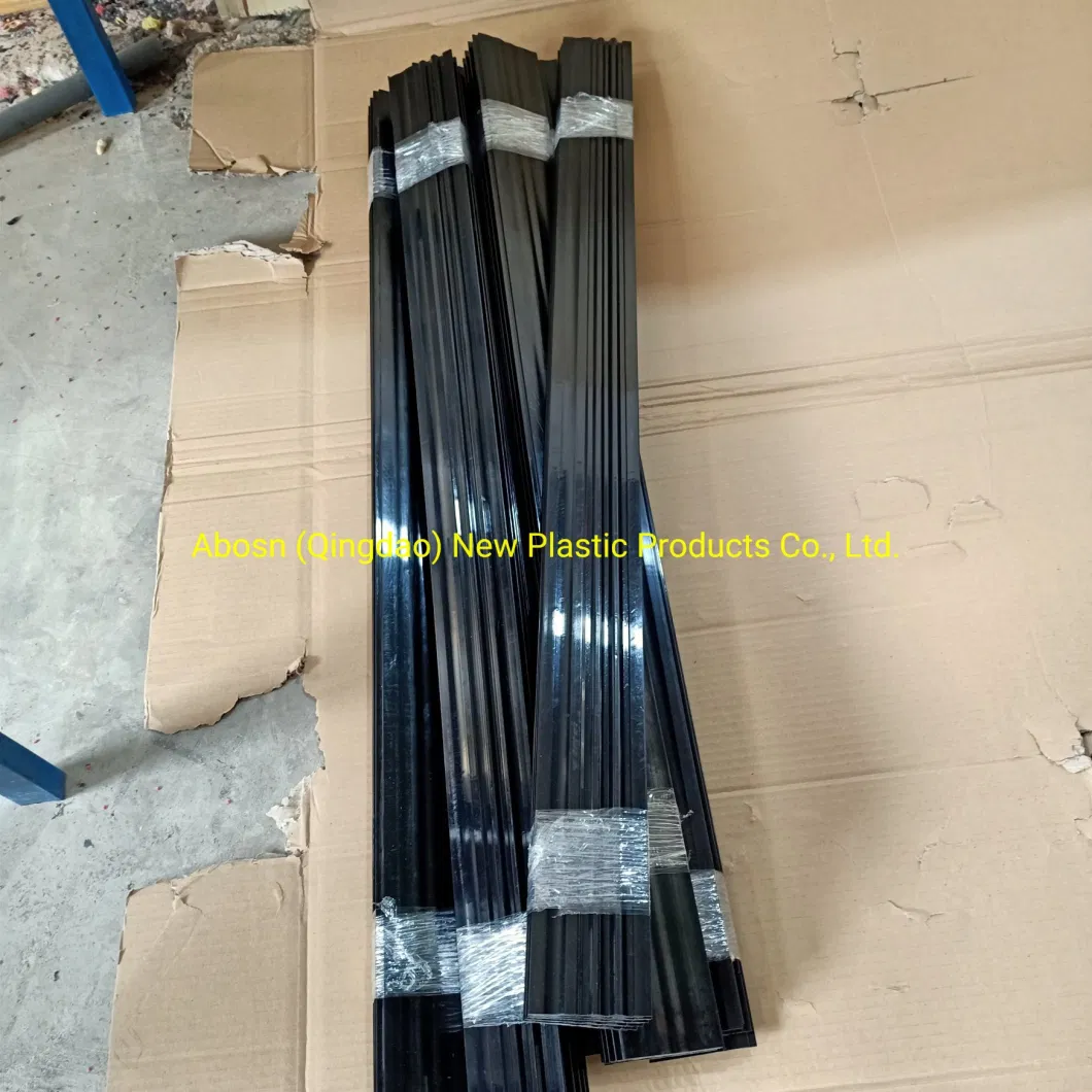 UHMWPE Plastic Conveyor Chain and Belt Profile Side Guide Rail