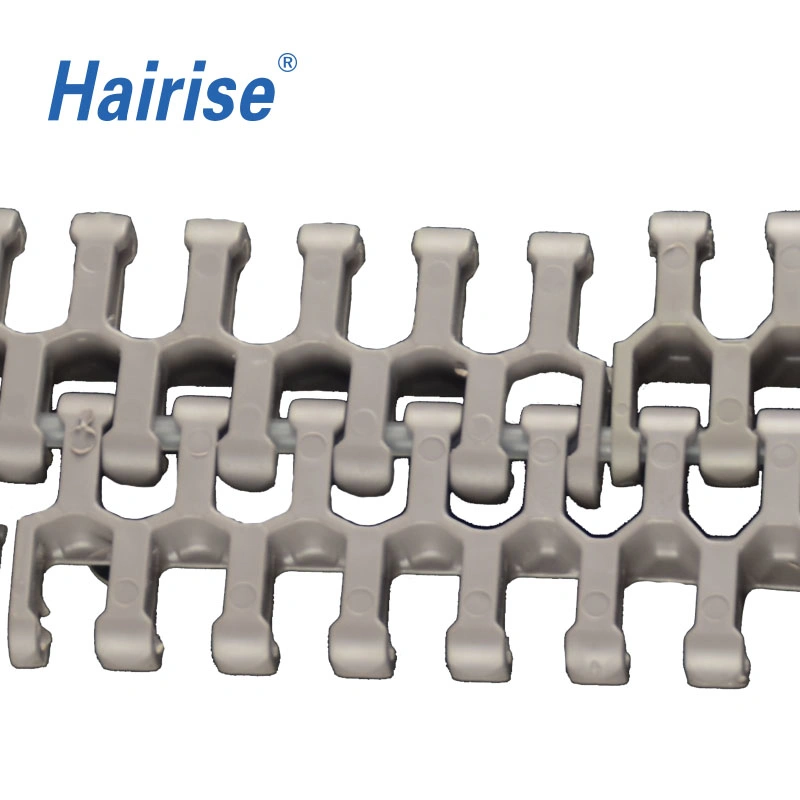 Hairise 2275 Open Flush Grid Custom Turning Type of Conveyor Belt