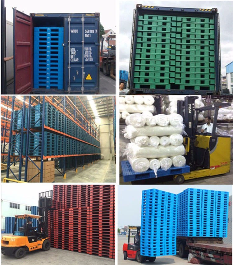 Pallet 1210 HDPE Recycled Plastic Adaptable, Storage System Collapsible Containers for Manufacturing Industrial Plastic Pallet