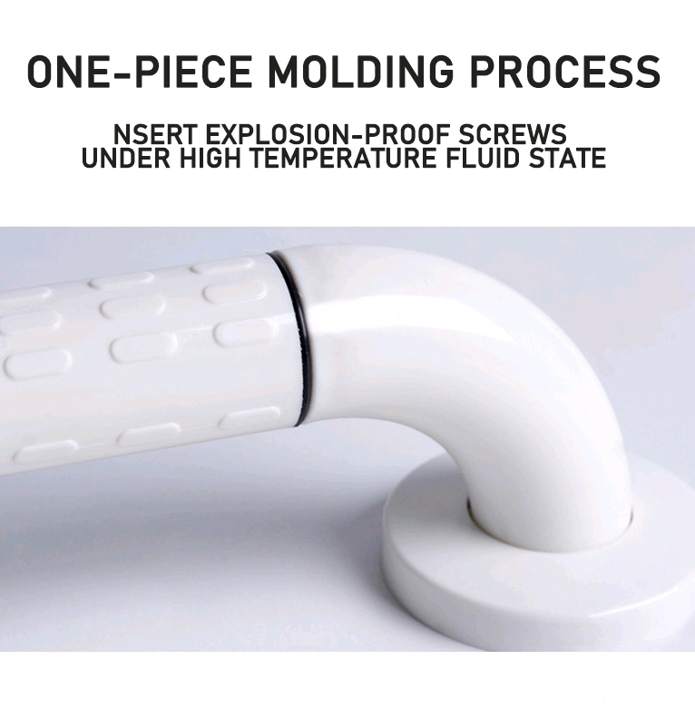 Non-Slip PVC Disable Grab Bar Plastic Elderly Medical Support Rail