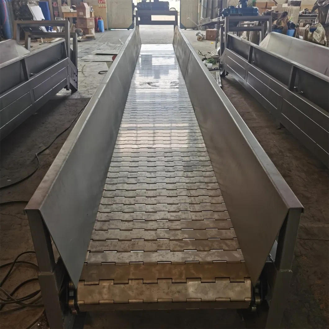 Stainless Steel Mesh Chain Turning Conveyor for Conveying Food