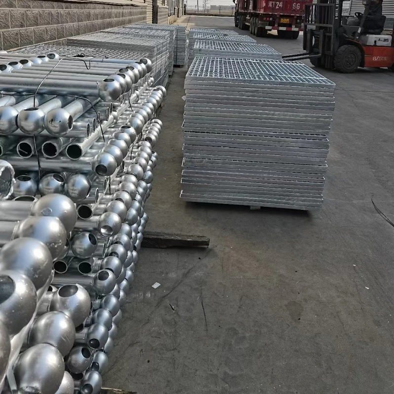 0.5m Width Steel Grating Is an Open Grid Assembly of Metal Bars