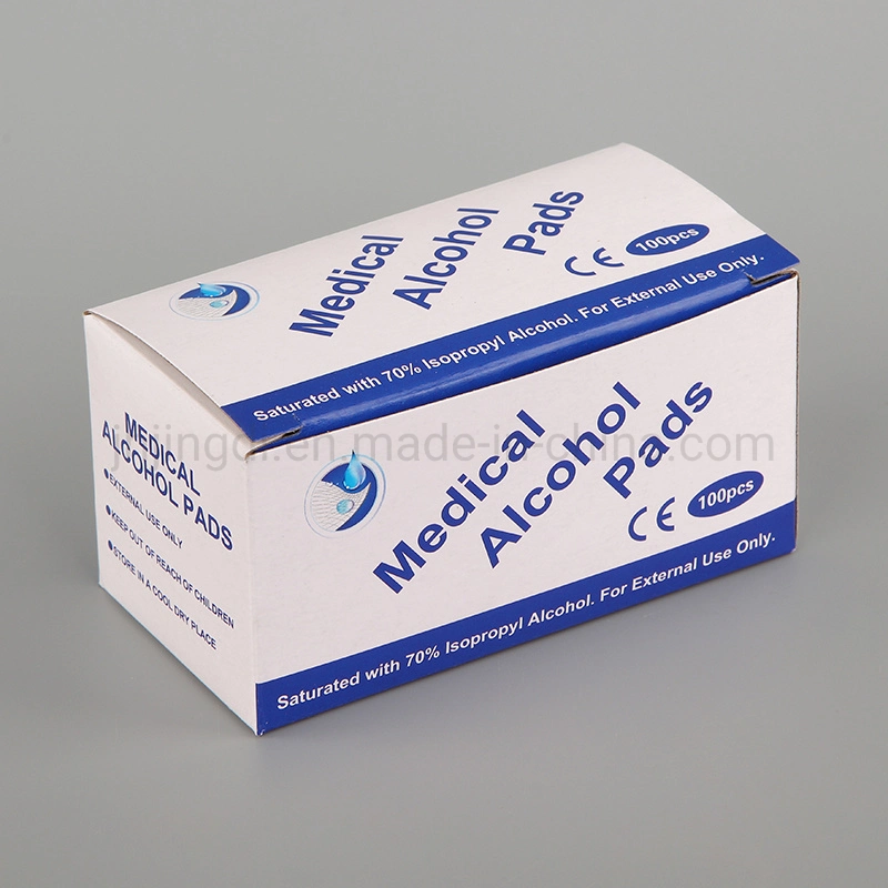 Top Sponsor Listing Pad Alcohol Non-Woven Sterile Pad and 70% Isopropyl Alcohol Pad and Clean Wipe