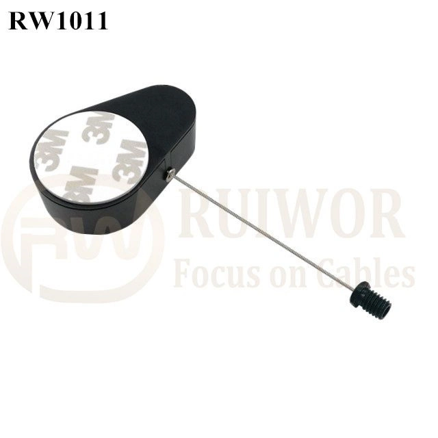 Wire Cable Retractor Retractable Tether Security Tether for Product Security Alarm