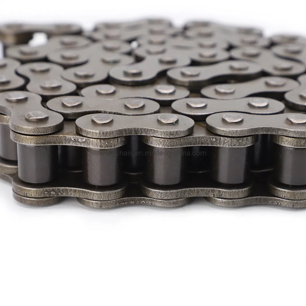 Customized 50 Alloy Steel Short Pitch Transmission Bush Double Flex Chain Drive Chain