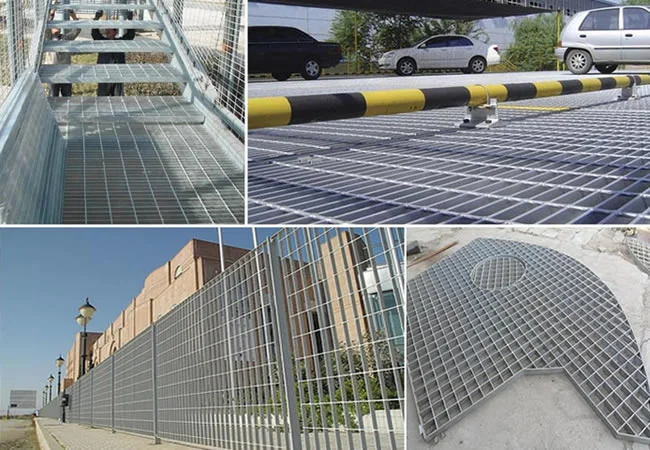 Hot Dipped Galvanized Open End Grating Walkway Grid Manufacturer